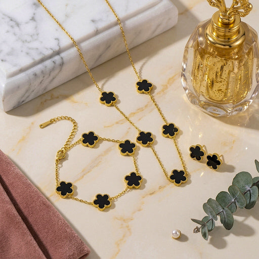 Lucky Clover Set Collection — buena suerte que se usa todos los días. 🍀