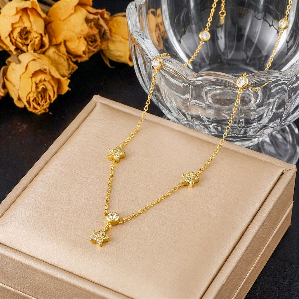 Petal Stone Set — cuatro piezas, un solo estilo