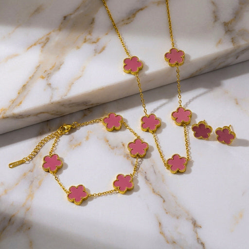Lucky Clover Set Collection — buena suerte que se usa todos los días. 🍀