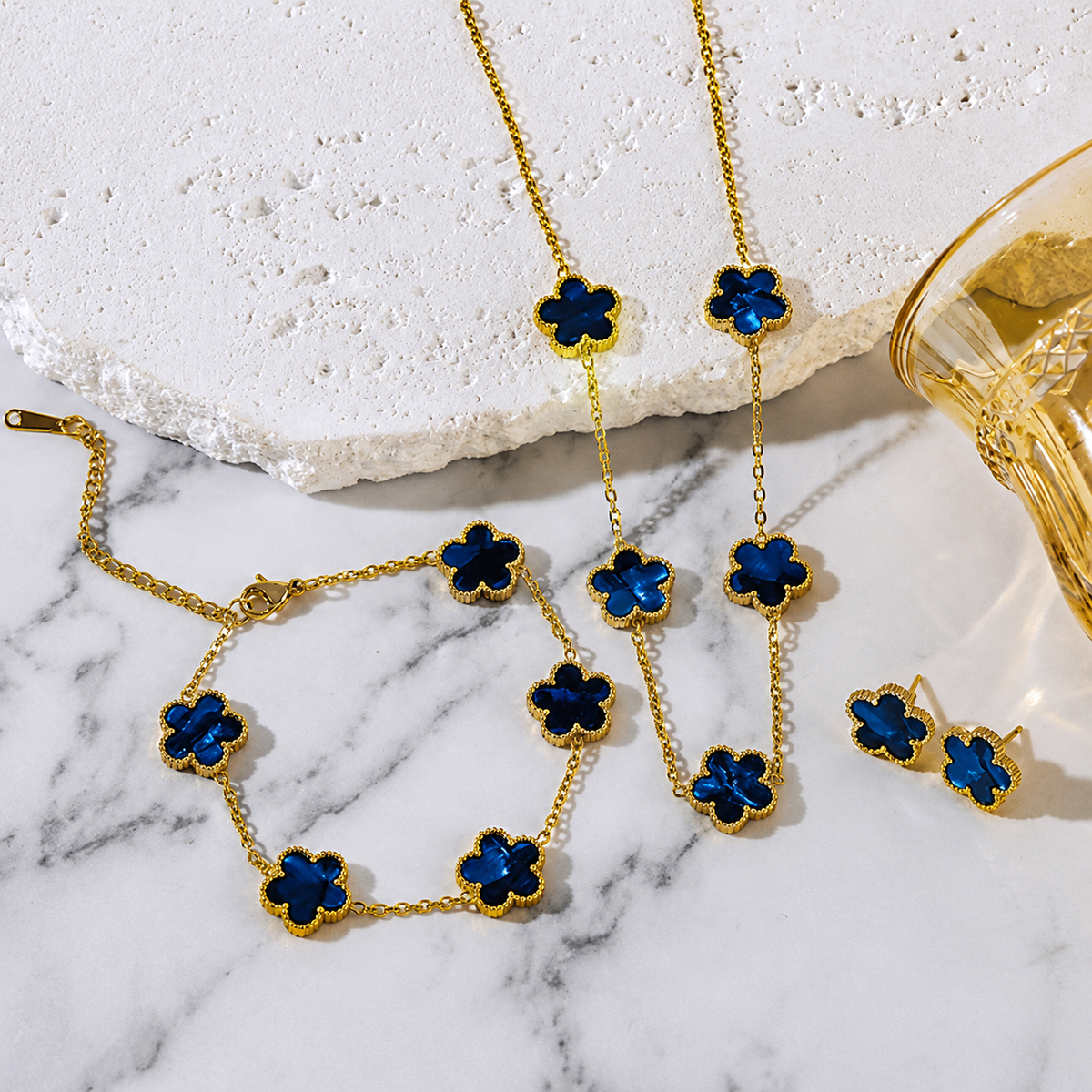 Lucky Clover Set Collection — buena suerte que se usa todos los días. 🍀