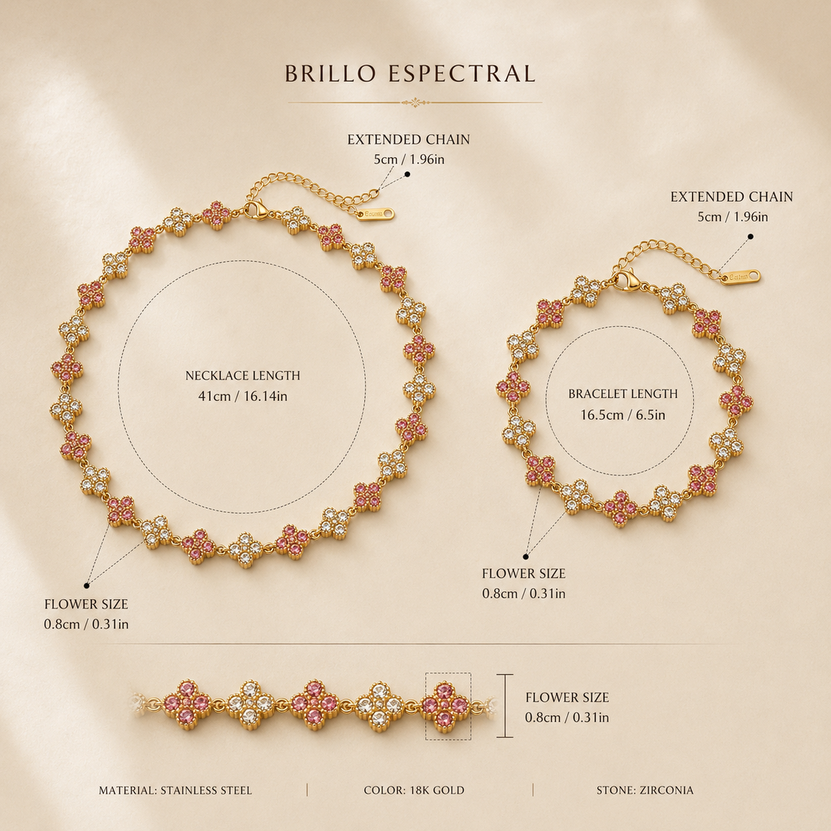 Set Floral Éclat – Elegancia que florece