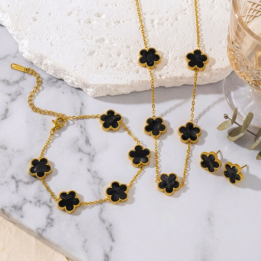 Lucky Clover Set Collection — buena suerte que se usa todos los días. 🍀