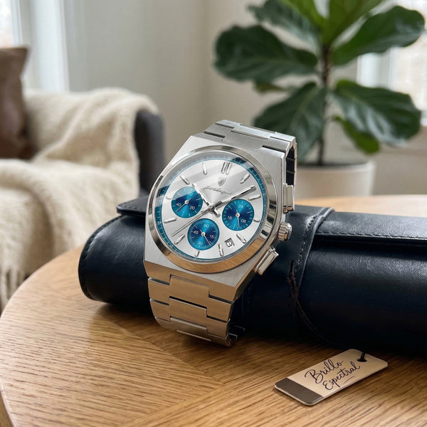 Titan Chrono™ — Reloj Deportivo de Acero Inoxidable para Hombre