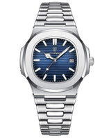 Silver Authority™ — Reloj para Hombre Stainless Steel | Cronógrafo Cuarzo Resistente al Agua