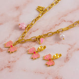 Pink Bow Set