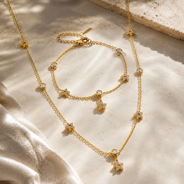 Stellar Crystal Set — para la mujer que brilla en cualquier galaxia
