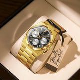 Titan Chrono™ — Reloj Deportivo de Acero Inoxidable para Hombre
