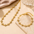 Crystal Bloom Set — Stainless Steel