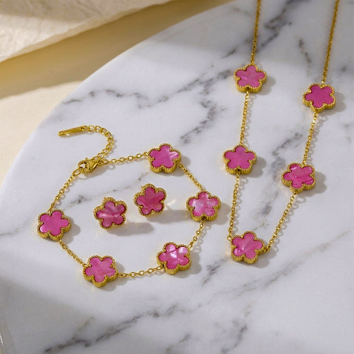 Lucky Clover Set Collection — buena suerte que se usa todos los días. 🍀