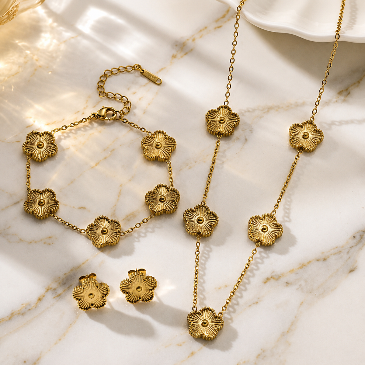 Lucky Clover Set Collection — buena suerte que se usa todos los días. 🍀