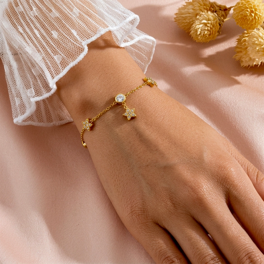 Petal Stone Set — cuatro piezas, un solo estilo