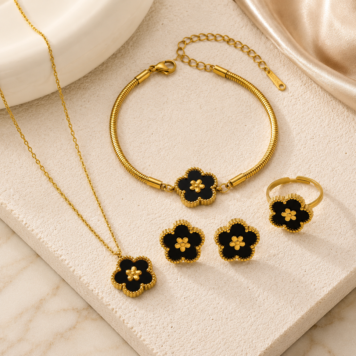Set Floral Elegance
