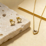 Golden Heart Set™ — Set de Amor en Stainless Steel Bañado en Oro