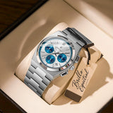 Titan Chrono™ — Reloj Deportivo de Acero Inoxidable para Hombre