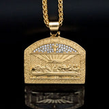 Cadena Divina™ — Collar Colgante Dorado de Premium