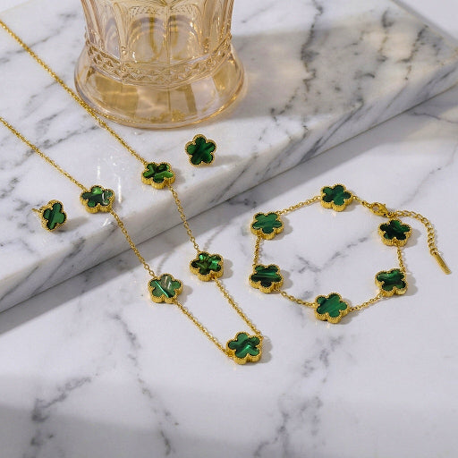 Lucky Clover Set Collection — buena suerte que se usa todos los días. 🍀