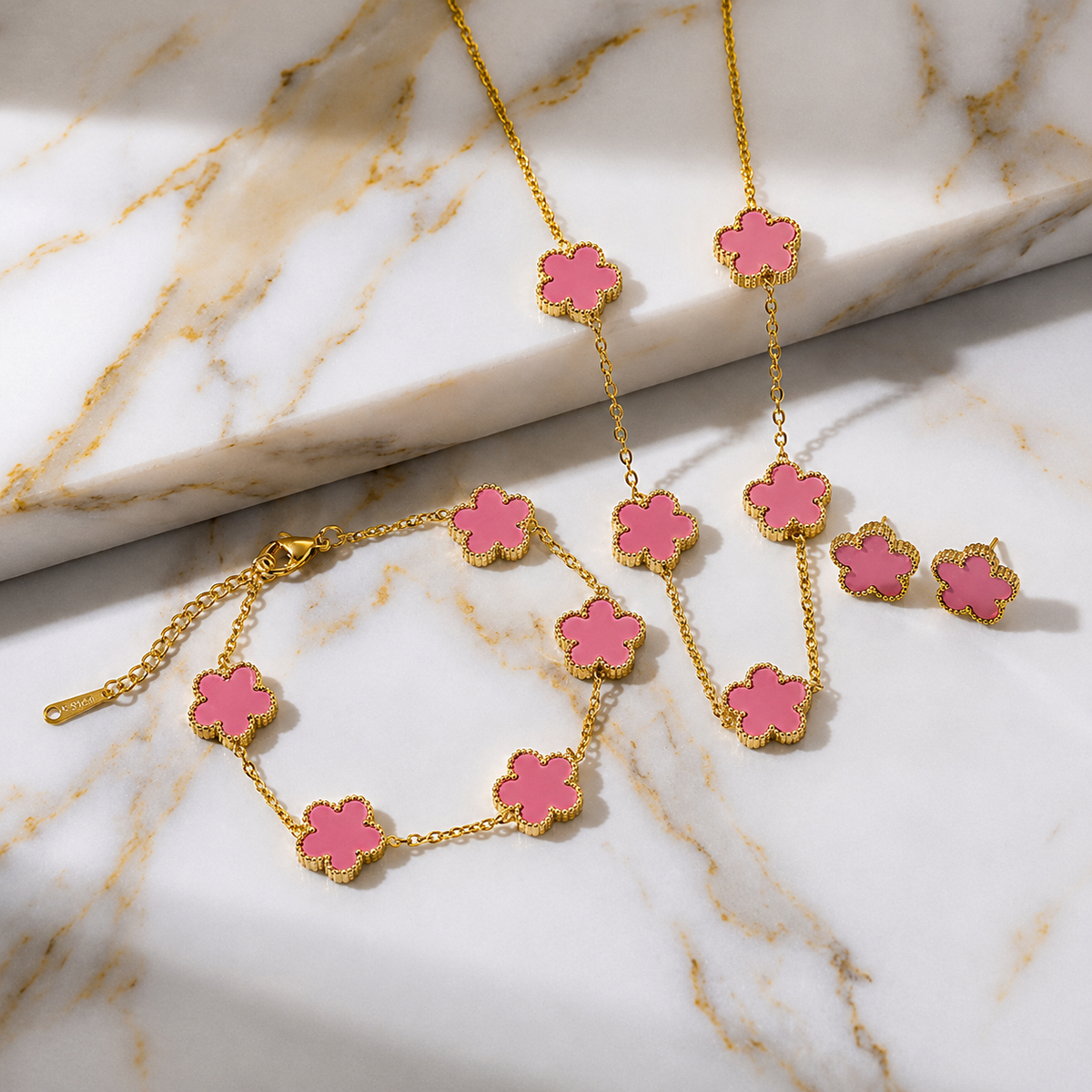 Lucky Clover Set Collection — buena suerte que se usa todos los días. 🍀