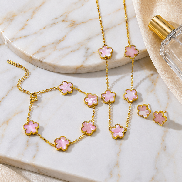 Lucky Clover Set Collection — buena suerte que se usa todos los días. 🍀