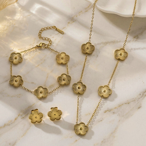 Lucky Clover Set Collection — buena suerte que se usa todos los días. 🍀