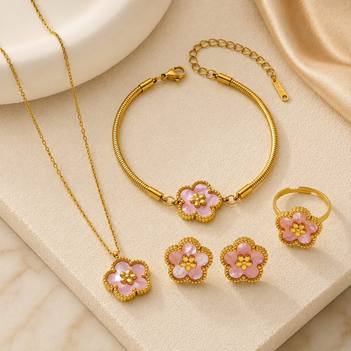 Set Floral Elegance
