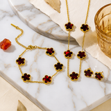 Lucky Clover Set Collection — buena suerte que se usa todos los días. 🍀