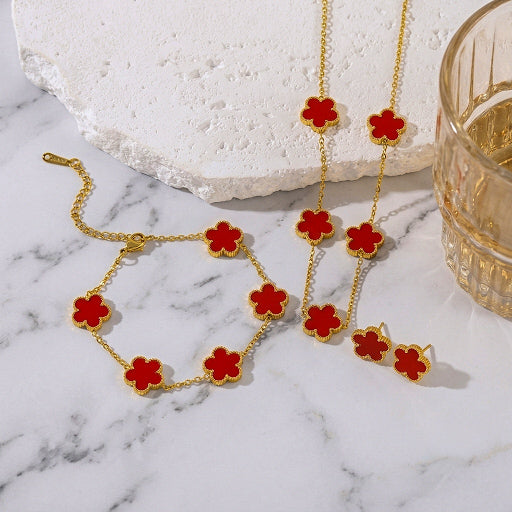 Lucky Clover Set Collection — buena suerte que se usa todos los días. 🍀