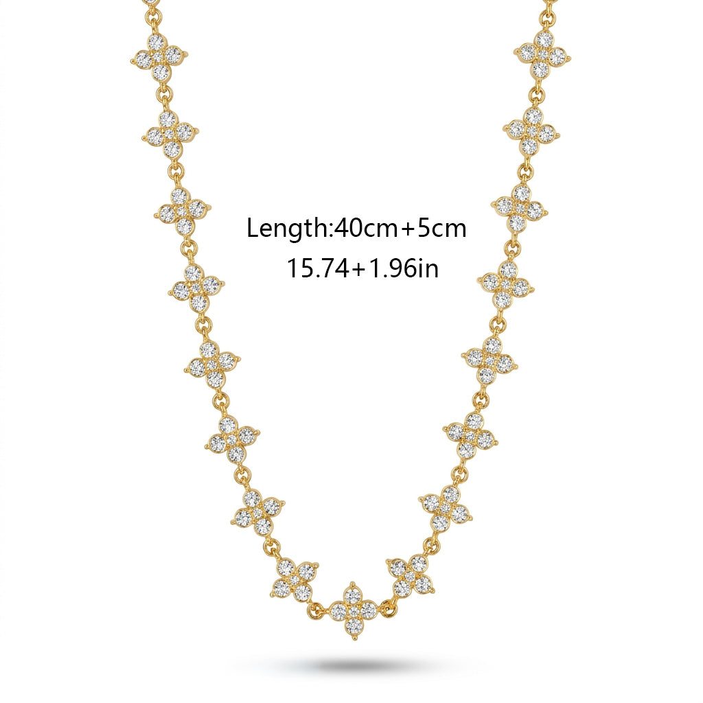 Crystal Bloom Set — Stainless Steel