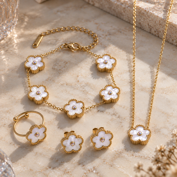 Diamond Bloom Set - Stainless Steel
