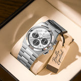 Titan Chrono™ — Reloj Deportivo de Acero Inoxidable para Hombre