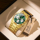 Titan Chrono™ — Reloj Deportivo de Acero Inoxidable para Hombre