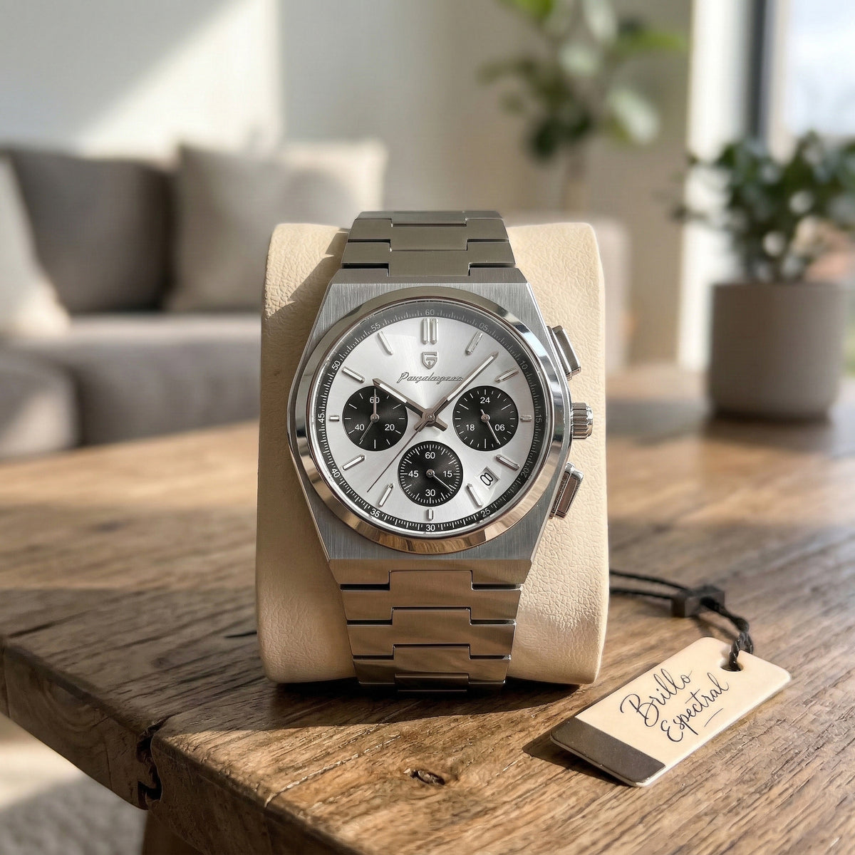 Titan Chrono™ — Reloj Deportivo de Acero Inoxidable para Hombre