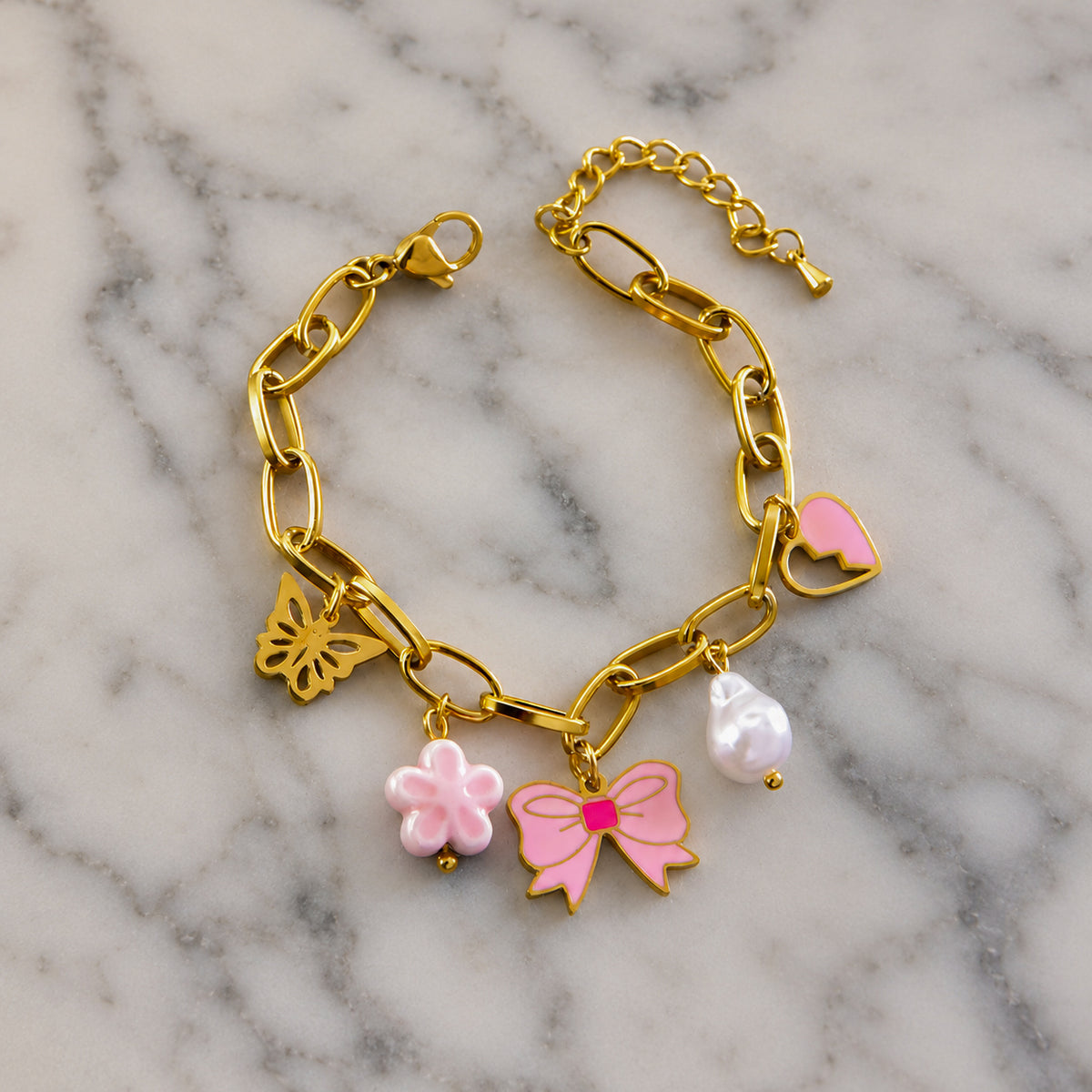 Pink Bow Set