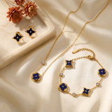 Trébol Estelar Set azul — set completo