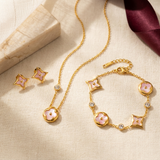 Trébol Estelar Set — Rosado