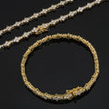 Diamante Luxe™ — Set Tennis de Cristal Pavé Premium