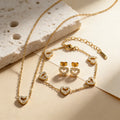 Golden Heart Set™ — Set de Amor en Stainless Steel Bañado en Oro